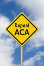 Repealing and replacing the Affordable Care Act healthcare insurance Royalty Free Stock Photo