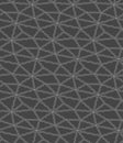 Repeat Classic Vector Geo Decor Texture. Continuous Asian Graphic, Cell Tile Pattern. Repetitive Elegant Rhombus, Backdrop