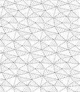 Repeat Fashion Graphic Geo Wallpaper Pattern. Continuous Classic Vector, Rhombus Design Texture. Repetitive Ramadan Triangular