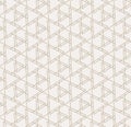 Repeat Line Vector Symmetrical, Array Texture. Seamless Fabric Graphic Triangular Decoration Pattern. Repetitive Decorative