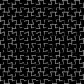 Black cross symbol pattern on black background.