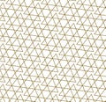 Repeat Ramadan Graphic Diagonal, Plexus Texture. Seamless Tileable Vector Luxury Decoration Pattern. Repetitive Simple
