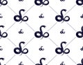 Repeat snakes seamless vector pattern, tiling endless background with venom reptiles in vintage style, subculture rock n roll and