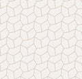 Repeat Tileable Graphic Polygon Tile Texture. Seamless Creative Vector, Cell Textile Pattern. Repetitive East Triangular