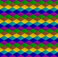 Abstract multi-color cube patterns background. Royalty Free Stock Photo