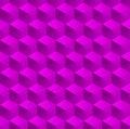 Abstract purple cube patterns background. Royalty Free Stock Photo