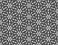 Repeat White Vector Thirties Art Pattern. Repetitive Black Graphic Plexus Texture Texture. Continuous Modern Luxury Swatch