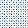 Repeatable circles, dots pattern. Colorful / multicolor texture