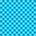 Repeatable circles, dots pattern. Colorful / multicolor texture