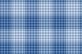 Repeatable pattern of tartan ornament for textile texture blue monochrome colors Royalty Free Stock Photo