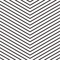 Repeatable seamless pattern with lines. Grayscale geometric pattern