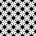 Repeated background pattern black and white Royalty Free Stock Photo