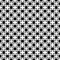 Repeated background pattern black and white Royalty Free Stock Photo