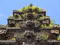 Repeated Balinese sculptures horizontal Royalty Free Stock Photo
