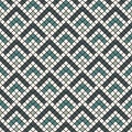 Repeated Chevrons Abstract Wallpaper. Asian Traditional Ornament With Scallops. Seamless Surface Pattern With Scales.