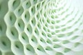 repeated circular pattern in light green, gently rotating to create a continuous flowing animation.