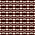 Repeated diamonds and lines background. Ethnic wallpaper. Seamless surface pattern design with rhombuses ornament.