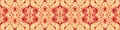 Repeated Faded Muslim Design. Brownish Pumpkin