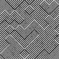 Repeated monochrome pattern 5 11572, modern stylish image. Royalty Free Stock Photo