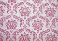 Repeated Paisley filigree Pattern white Background