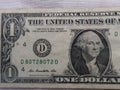 Repeater Fancy Serial Number One Dollar Bill