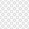 Repeating abstract monochrome square pattern background design Royalty Free Stock Photo