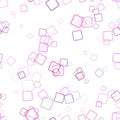 Repeating abstract square background pattern - vector graphic design from rotated squares with opacity effect Royalty Free Stock Photo