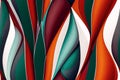 repeating art design pattern for wallpapers and background seamless shapes geometry repeat Generative AI