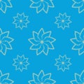 tile pattern seamless with floral ornaments. Flower Texture for kitchen wallpaper or bathroom flooring. can be used as wrapping p Royalty Free Stock Photo