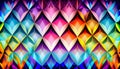 Generative AI, Diamond Prism - Vibrant Abstract Background