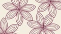 Repeating Geometric Floral Pattern: Traditional and Elegant Design, vector design Generative AI Royalty Free Stock Photo