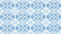 Blue Geometric Snowflake Pattern Seamless Abstract Background image photo Royalty Free Stock Photo