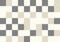 A repeating geometric pattern featuring a checkerboard design comprised of squares in varying Royalty Free Stock Photo