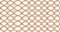 Geometric Honeycomb Pattern with Orange Outlines on White Background Royalty Free Stock Photo
