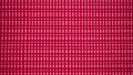 Repeating geometric pattern of white squares and lines on a red background abstract Royalty Free Stock Photo
