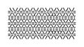 Repeating Geometric Triangle Pattern, Dynamic Texture Background, vector design Generative AI Royalty Free Stock Photo