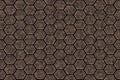 Repeating hexagonal sidewalk coverage background