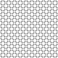 Repeating monochromatic abstract circle pattern