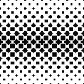 Repeating monochromatic abstract square pattern