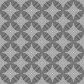 Repeating monochromatic circle pattern background