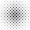 Repeating monochromatic square circle pattern