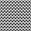 Repeating monochrome abstract triangle pattern