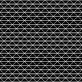 Repeating monochrome vector triangle pattern