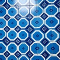 In a repeating octagonal pattern, characteristic of traditional Royalty Free Stock Photo