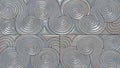 Seamless Swirl Pattern Background - Metallic Gray Royalty Free Stock Photo