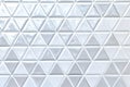 Repeating Pattern of Glossy Triangular Tiles Royalty Free Stock Photo