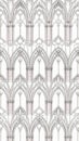 Gothic Architecture Pattern Royalty Free Stock Photo