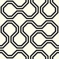 Repeating pattern of Peano Curve lines design Royalty Free Stock Photo