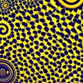 A repeating pattern of spirals in warm, bright colors like orange, red, and yellow5, Generative AI
