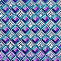 A repeating pattern of triangles in different shades of pink and purple, forming a chevron design2, Generative AI